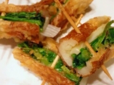 ちくわの野菜梅肉入り天ぷら